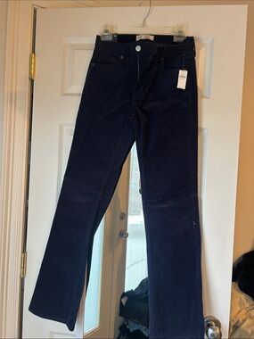 GAP Women's Dark Navy Corduroy Pants